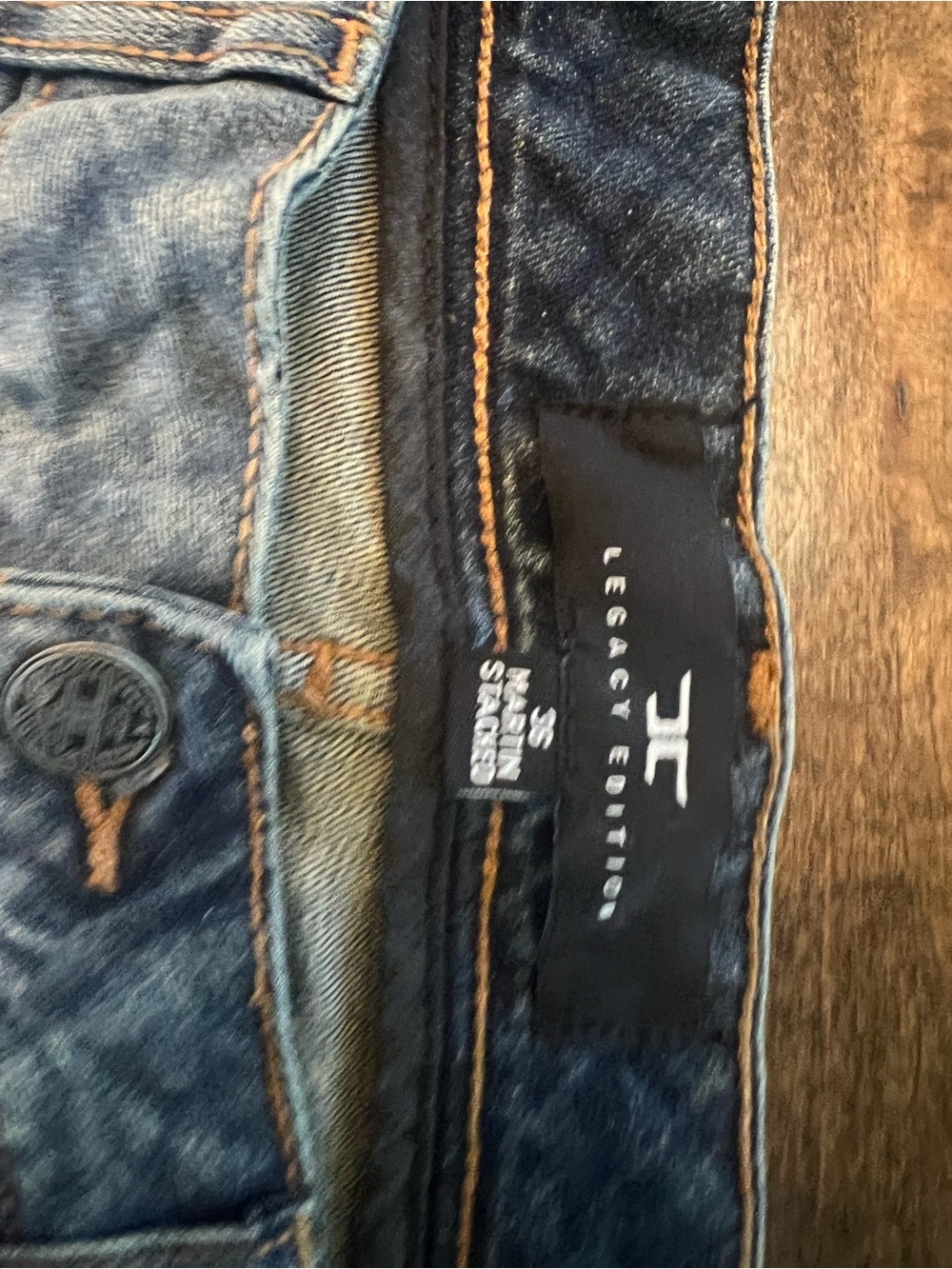 Jordan Craig Legacy Edition Martin Stacked Jeans Size 36 - Picture 5 of 8